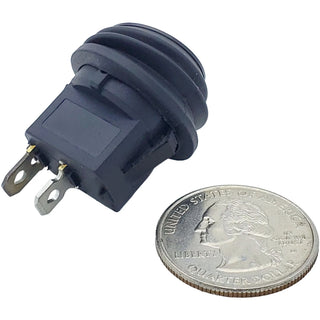 Round Waterproof Rocker Switch 5A 36V (ON-OFF) SPST
