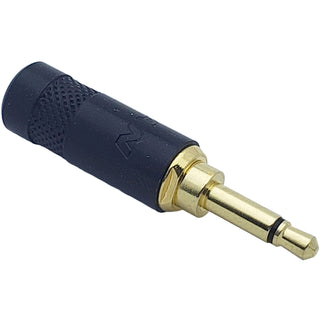 3.5mm Mono Plug - Gold Plated, Metal Housing