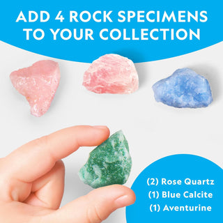 National Geographic Light Up Terrarium Kit With Real Plants & Gemstones