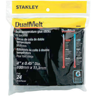 Glue Sticks - 24 Pack 7/16 - Diameter - Stanley DualMelt