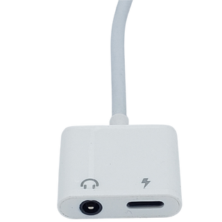 iPhone Lightning To 3.5mm Headphone & Lightning Charge - Apple MFi Certified