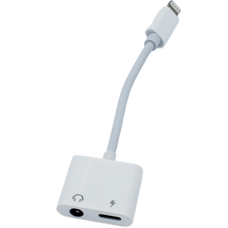 iPhone Lightning To 3.5mm Headphone & Lightning Charge - Apple MFi Certified
