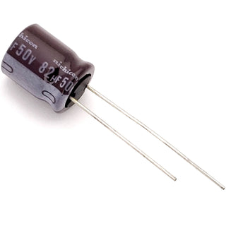 82uF 50 Volt Electrolytic Capacitor