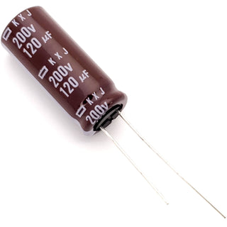 120uF 200 Volt Electrolytic Capacitor