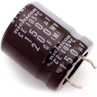 150uF 200 Volt Electrolytic Capacitor