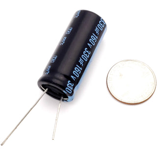 330uF 160 Volt Electrolytic Capacitor