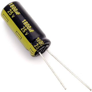 1800uF 25 Volt Electrolytic Capacitor