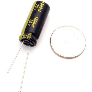 1800uF 25 Volt Electrolytic Capacitor