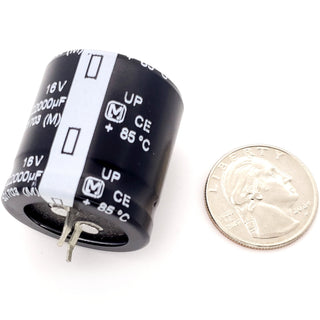 22000uF 16 Volt Electrolytic Capacitor
