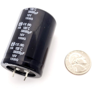 56000uF 16 Volt Electrolytic Capacitor