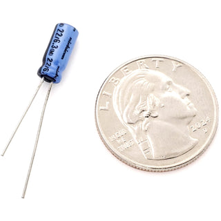 22uF 6.3 Volt Electrolytic Capacitor