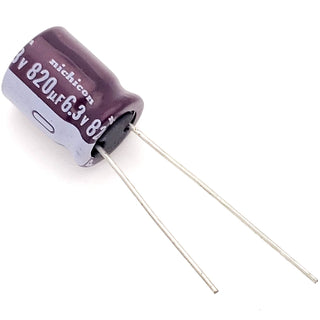 820uF 6.3 Volt Electrolytic Capacitor