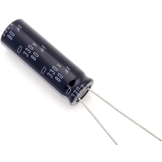 80uF 330 Volt Electrolytic Capacitor
