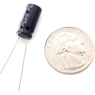 470uF 16 Volt Electrolytic Capacitor