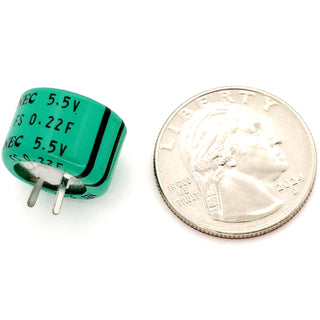 0.22F 5.5 Volt Electrolytic Super Capacitor