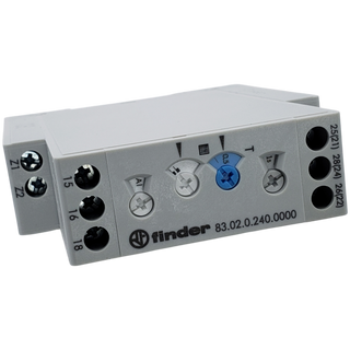 Adjustable Delay DIN Mount Timer DPDT