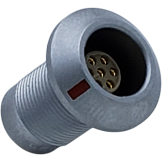 LEMO B Series 7-Contact Panel Receptacle