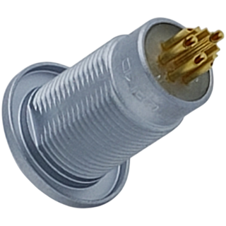 LEMO B Series 7-Contact Panel Receptacle