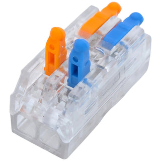 Snap Lever Wire Connector - Two Circuit