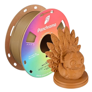 Matte Wood Brown PLA 3D Printer Filament - 1.75mm - 1kg Spool
