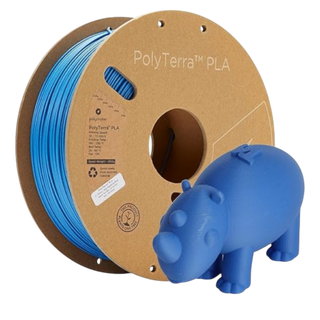 Matte Sapphire Blue PLA 3D Printer Filament - 1.75mm - 1kg Spool