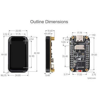 ESP32 LCD Computer - With 1.47" Touchscreen LCD - WiFi BLE (D112)