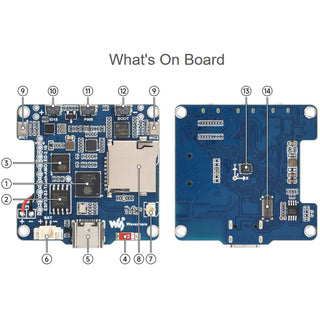 ESP32-S3 2.16inch AMOLED Display Development Kit W/Battery