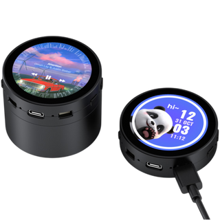 ESP32-S3 1.85in Round LCD Display Board WiFi + Bluetooth W/Battery