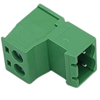 2 Pin Male Screw Terminal Block - 5.08mm Pitch Pluggable - Phoenix Euroblock Style