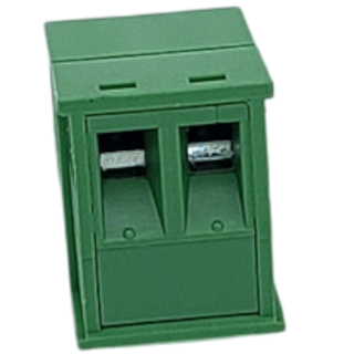 2 Pin Male Screw Terminal Block - 5.08mm Pitch Pluggable - Phoenix Euroblock Style
