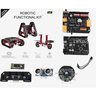 Bluetooth Robotics Functional Kit (Arduino Uno Included)