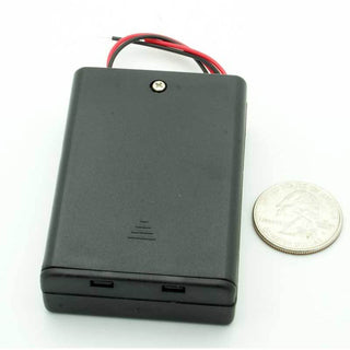 3 AA Enclosed Battery Holder W/Switch