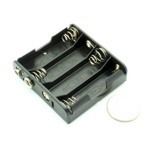 4 AA Battery Holder Flat style