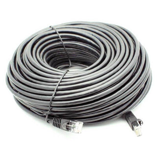 100' CAT-6E Cable - Black