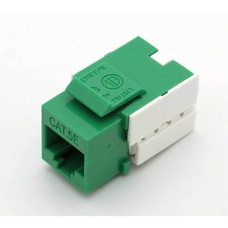 CAT-5 RJ-45 Keystone Jack - Green