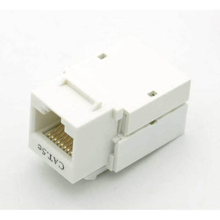 CAT-5 RJ-45 Keystone Jack - White