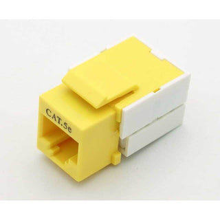 CAT-5 RJ-45 Keystone Jack - Yellow