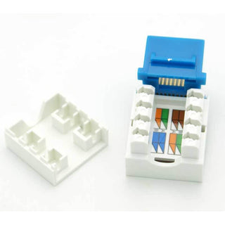 CAT-6 RJ-45 Keystone Jack - Blue