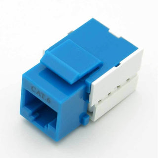 CAT-6 RJ-45 Keystone Jack - Blue