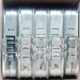 Universal 1 5/16" Wall Mount J-Hook Cable Support Wire Management System (Set of 25)