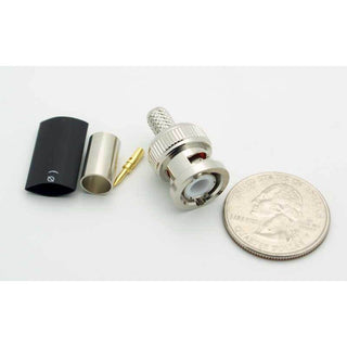BNC Male 3 Piece Crimp Connector for LMR240