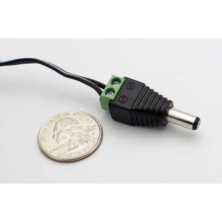 2.1mm DC Power Inline Plug - Solderless w/Screw Terminals