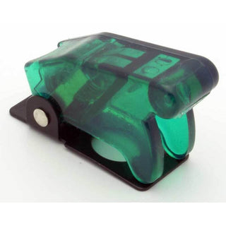 Toggle Switch Guard / Cover - Translucent Green