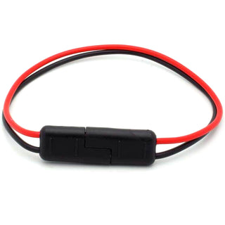 2-Pin SAE Quick Disconnect DC Connector Cable - 14AWG Wire, 1ft/30cm Length, For 12V Applications