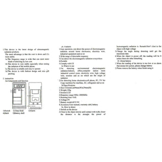 EMI / EMF Detector And Meter