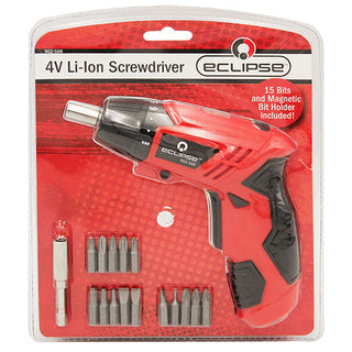 Eclipse 902-588 4V Li-Ion Cordless Screwdriver - Discontinued - CLOSEOUT SALE