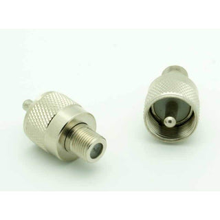 UHF Male - F Female Adapter