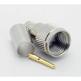 Mini-UHF Male 3 Piece Crimp Connector for RG-59