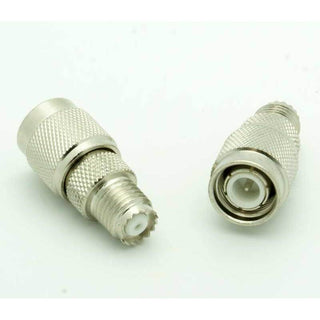 TNC Male - Mini-UHF Female Adapter