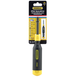 General Tools 8142C, 14-in-1 HVAC Screwdriver